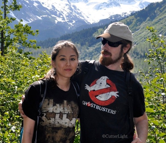 Maia & Neal Exit Glacier Trail_n
