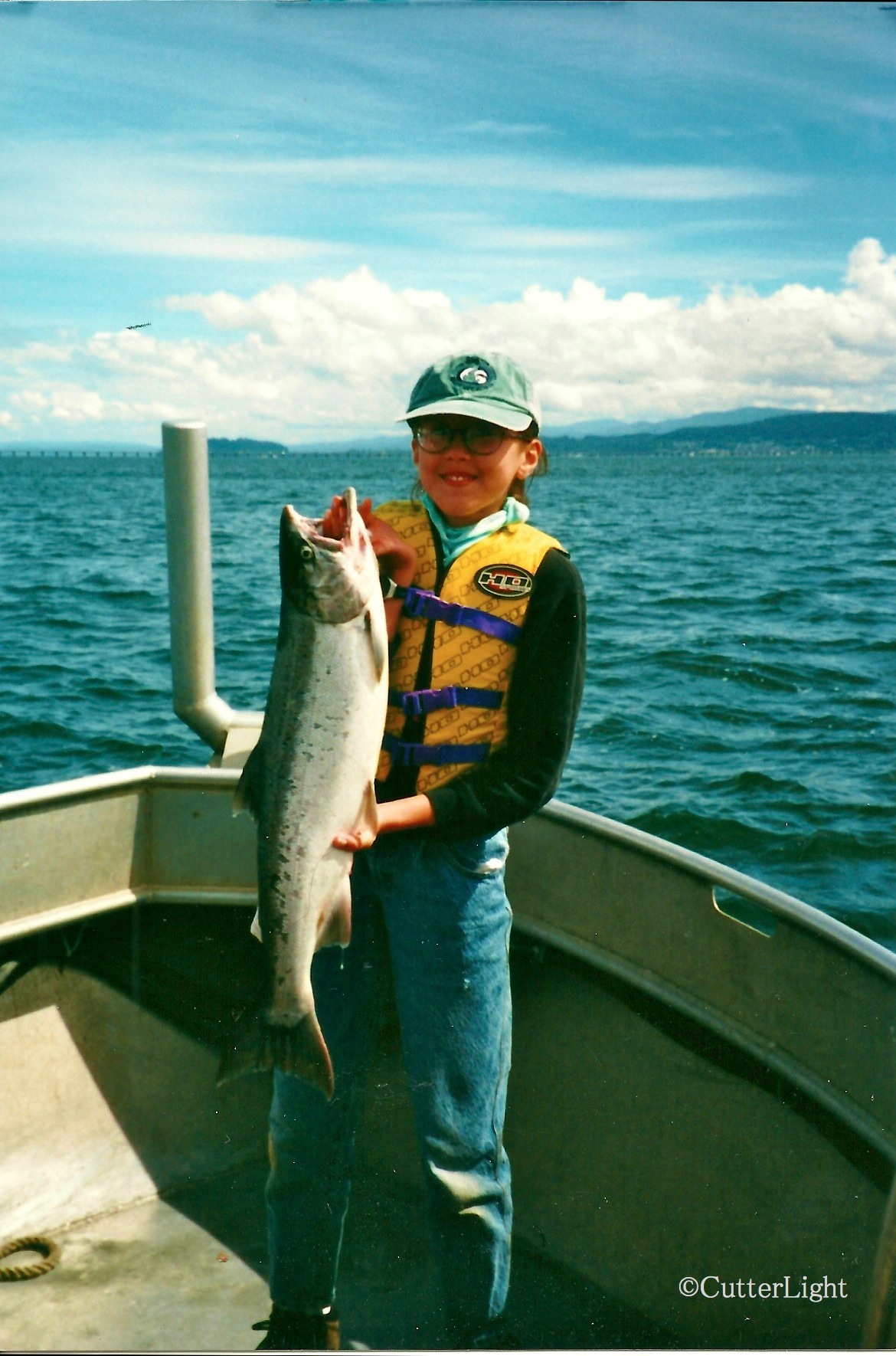 Maia's First Salmon, Columbia River n