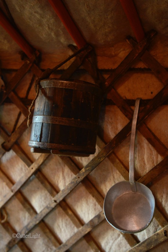 rustic bucket & Ladle n