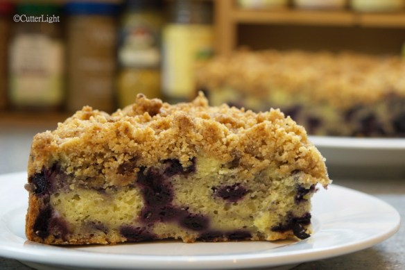 blueberry streusel cake n