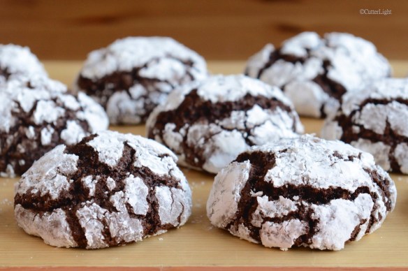 chocolage orange pecan crinkle cookies n