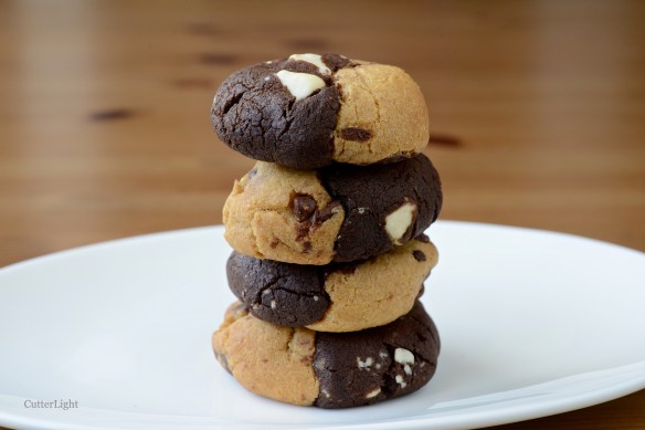 Yin Yang Chocolate chip cookies n