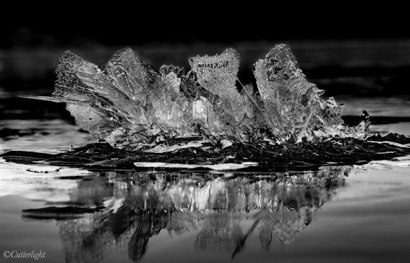 Found art ice Chignik Lake